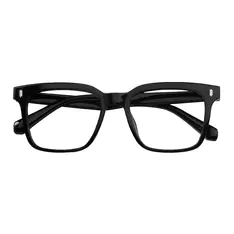 Square Black Eyeglasses