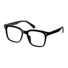 Square Black Eyeglasses