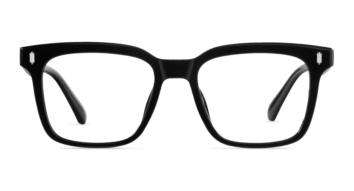 Square Black Eyeglasses