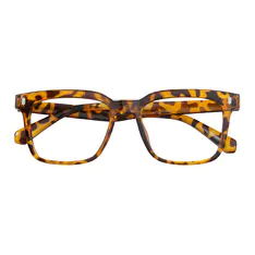 Square Tortoiseshell Eyeglasses