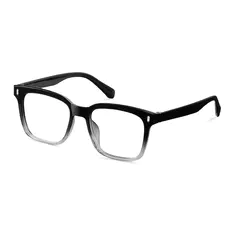 Square Black/Clear Eyeglasses