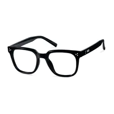 Square Black Eyeglasses