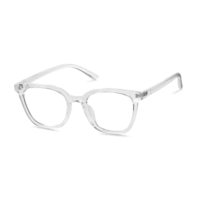 Square Clear Eyeglasses