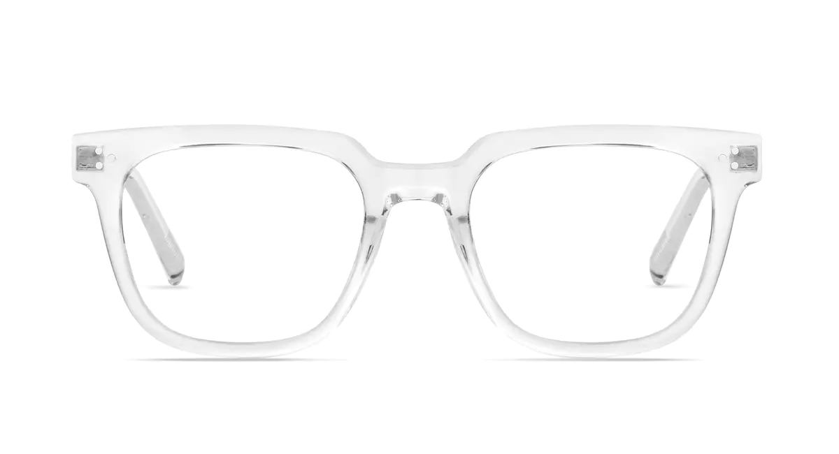 Square Clear Eyeglasses