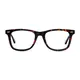 Square Ruby Tortoiseshell Eyeglasses