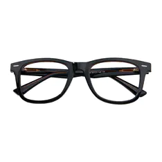 Square Black Eyeglasses