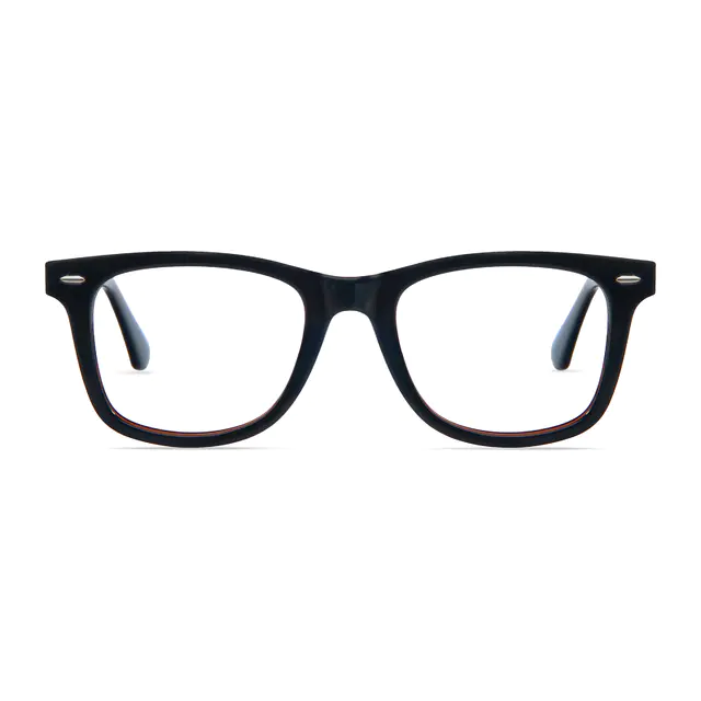 Square Black Eyeglasses