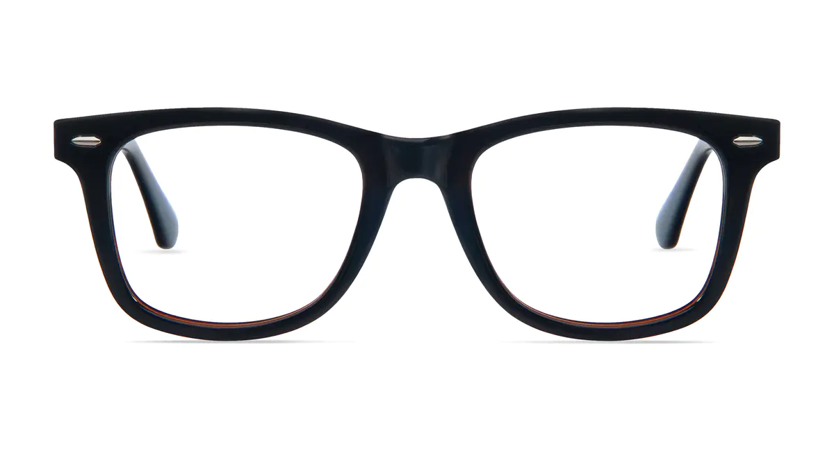Rectangle Black Eyeglasses