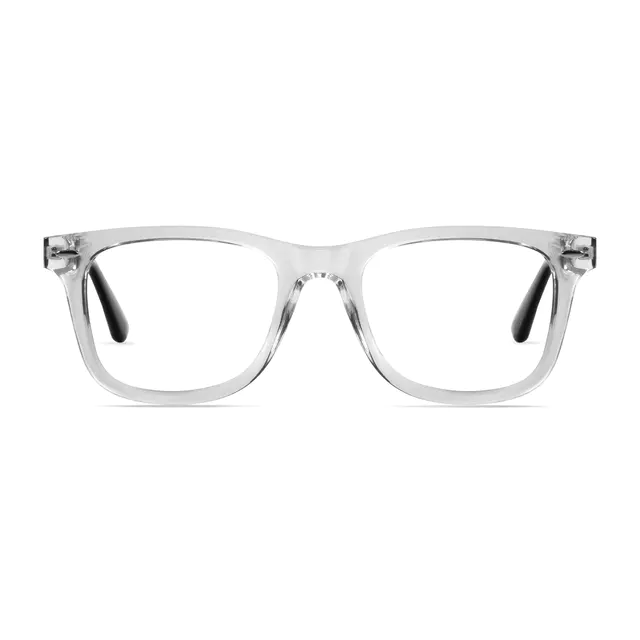 Rectangle Clear Eyeglasses