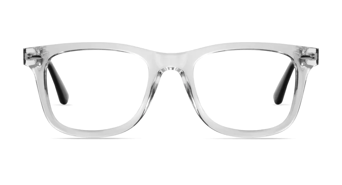 Rectangle Clear Eyeglasses