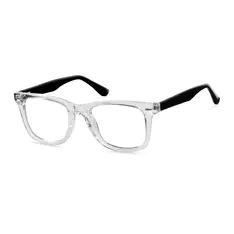 Rectangle Clear Eyeglasses
