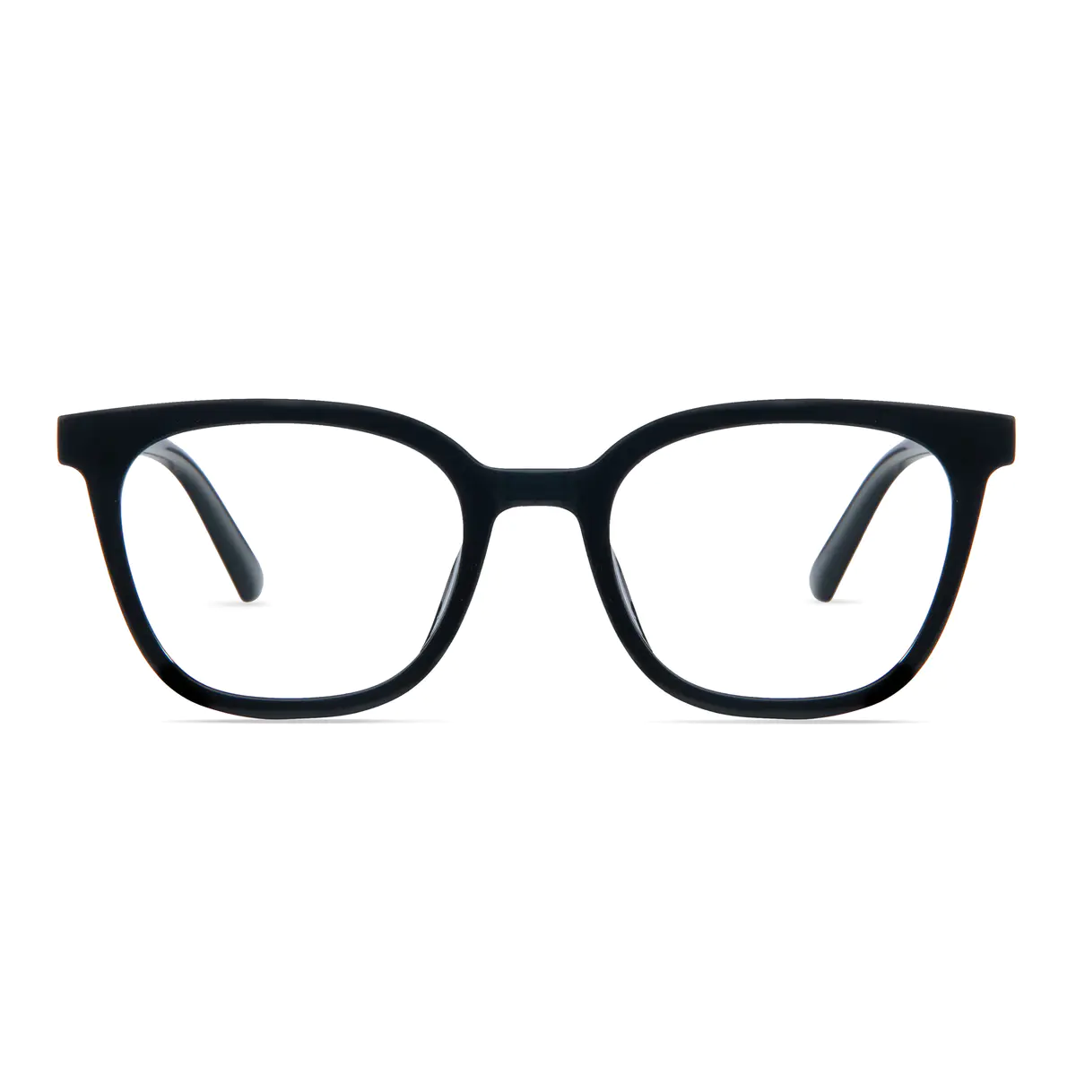 Square Black Eyeglasses