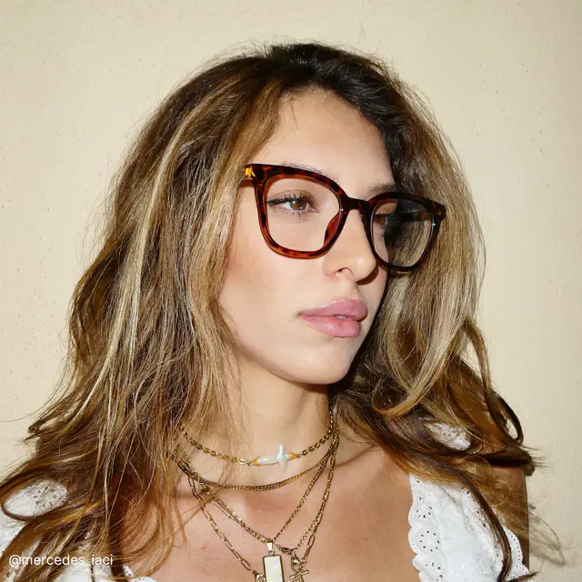 Square Tortoiseshell Eyeglasses