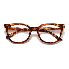 Square Tortoiseshell Eyeglasses