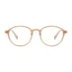 Round Brown Eyeglasses