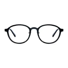 Round Black Eyeglasses