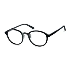 Round Black Eyeglasses