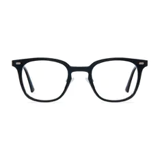 Square Black Eyeglasses