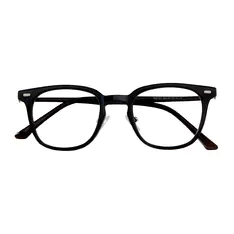 Square Black Eyeglasses