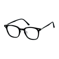 Square Black Eyeglasses