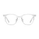 Square Clear Eyeglasses