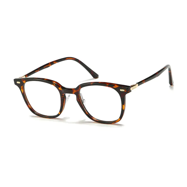 Square Tortoiseshell Eyeglasses