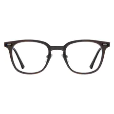 Square Brown Eyeglasses