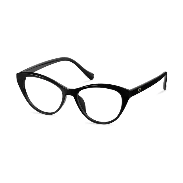 Cat-eye Black Eyeglasses