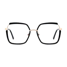 Square Black Eyeglasses