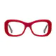 Square Red Eyeglasses