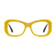 Square Yellow Eyeglasses