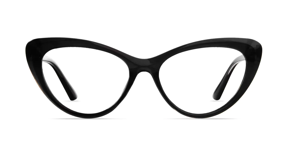 Cat-eye Black Eyeglasses
