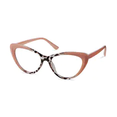 Cat-eye Tortoiseshell/Pink Eyeglasses