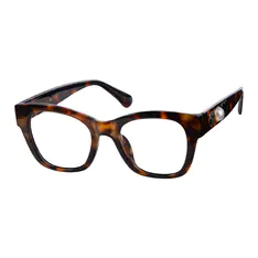Square Tortoiseshell Eyeglasses