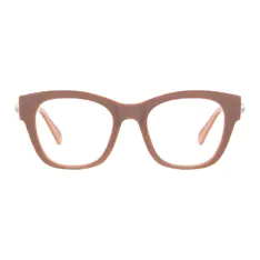 Square Pink Eyeglasses