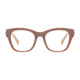 Square Pink Eyeglasses