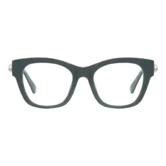 Square Green Eyeglasses
