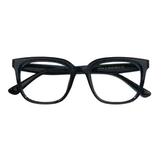 Square Black Eyeglasses