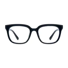 Square Black Eyeglasses
