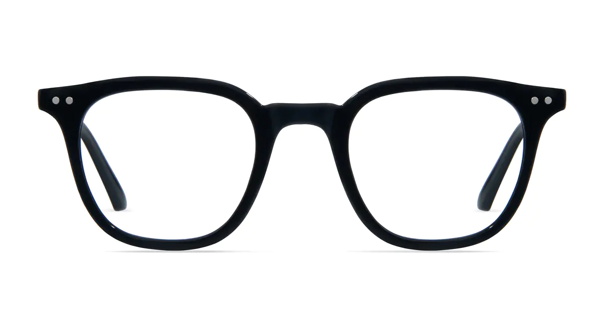 Square Black Eyeglasses