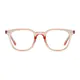Square Pale Pink Eyeglasses