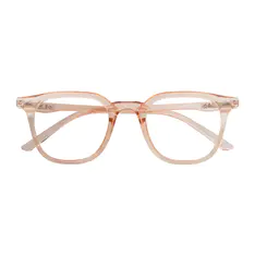 Square Pale Pink Eyeglasses