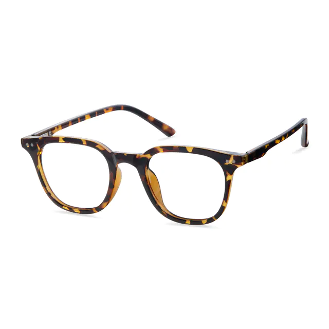 Square Tortoiseshell Eyeglasses