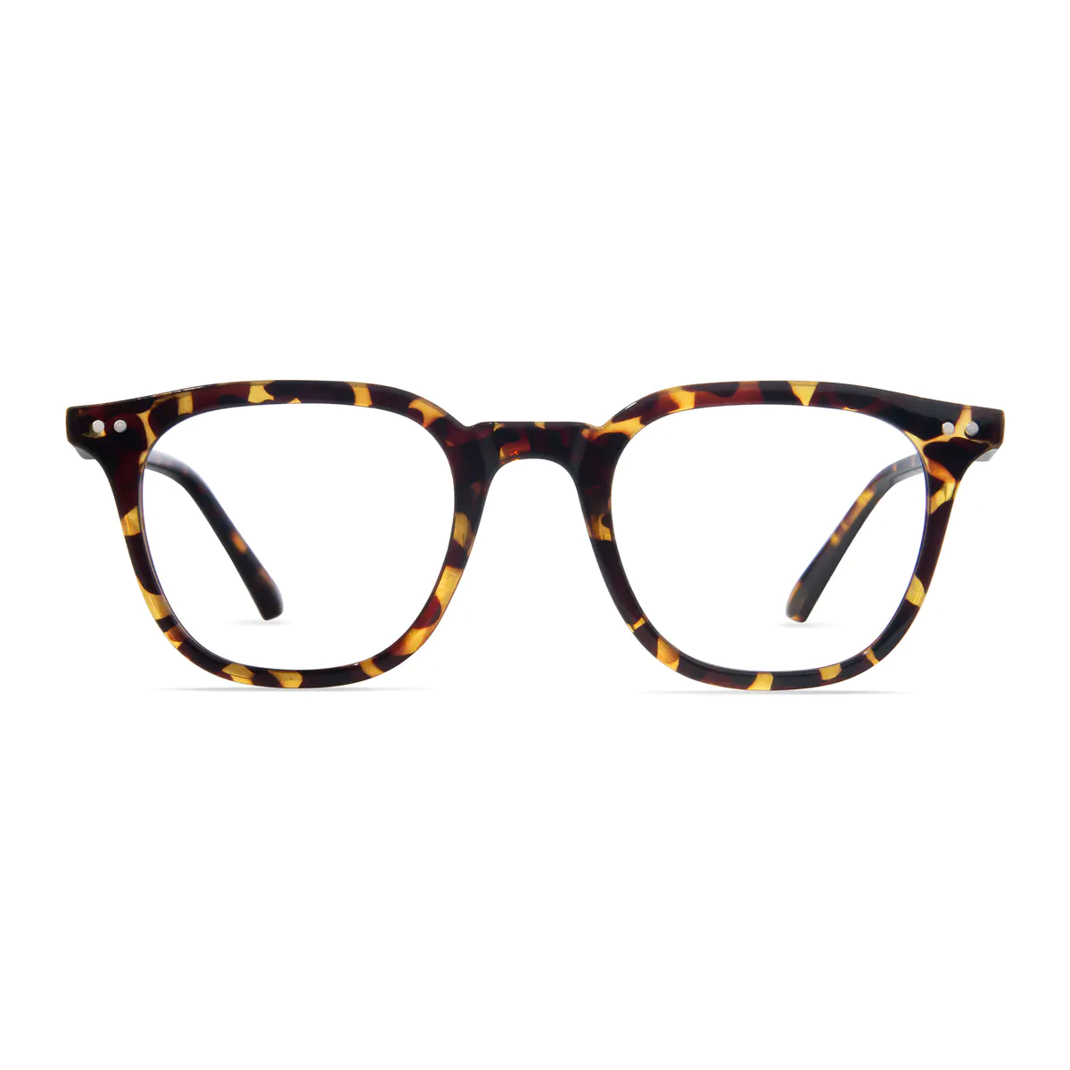 Square Tortoiseshell Eyeglasses