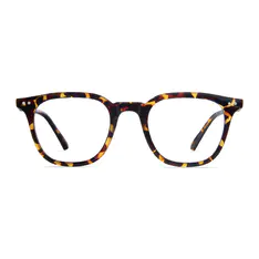 Square Tortoiseshell Eyeglasses