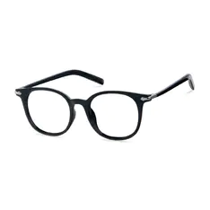Round Black Eyeglasses