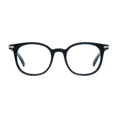 Round Black Eyeglasses
