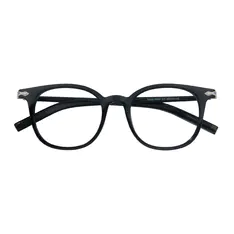 Round Black Eyeglasses
