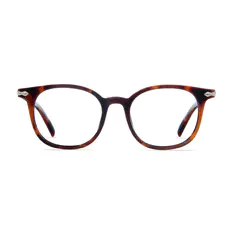 Round Tortoiseshell Eyeglasses