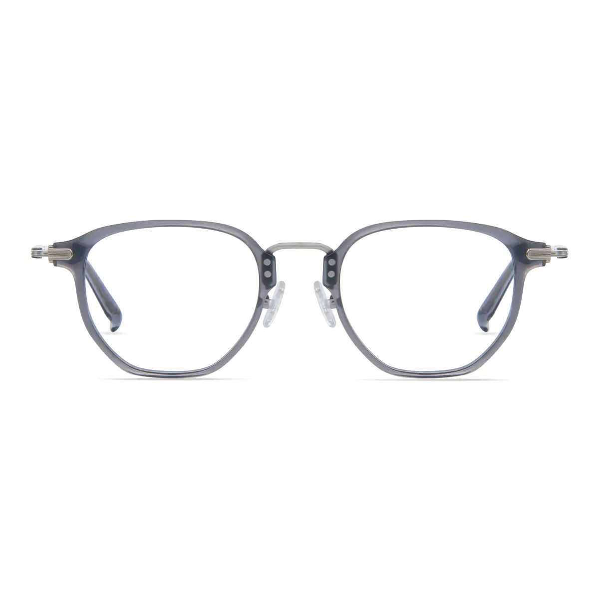 Geometric Black Eyeglasses